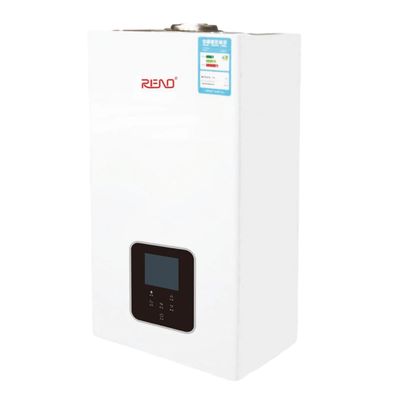 Biały panel ścianny kotłowiec kombi 26kw ekran dotykowy Lpg gaz kotłowiec wodny